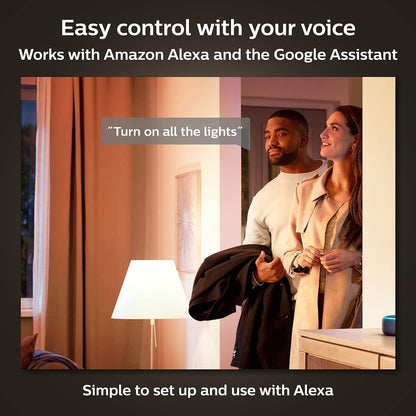Philips Hue Smart foco LED de 75 W Luz blanca cálida suave