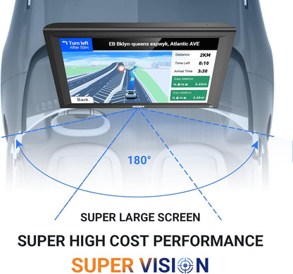 GPS de 9", para camión, con visualización táctil, Xgody X4 (USADO).