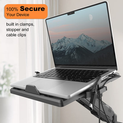 Brazo soporte Klearlook 2 en 1 para monitor y laptop con montaje VESA — vista 6
