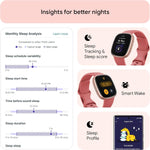 Smartwatch de Fitness, Fitbit Versa 4, con GPS integrado (CAJA BIERTA)