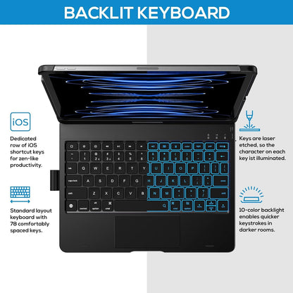Funda teclado táctil typecase iPad Pro 11" 5ta4ta gen (USADO)