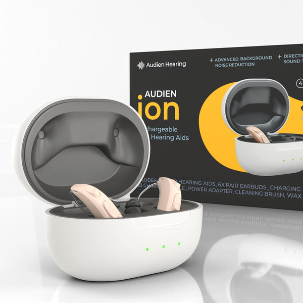 Audien ION Audífono inalámbrico recargable OTC WBTE-120