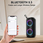 Bocina y Altavoz Bluetooth HUPOAF