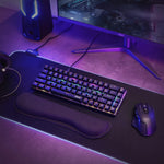 UHURU Teclado mecánico para juegos, UMK-100 con cable.
