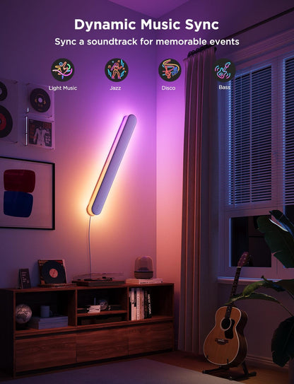 Juego de dos luces de montaje en pared Govee, Regulables (USADO)