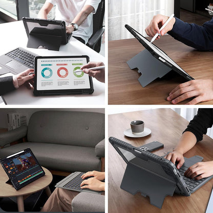 Funda para iPad air de 11ª generación con teclado inalámbrico Nillkin CAJA ABIERTA