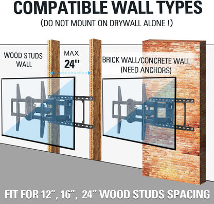 Soporte De Pared Para TV 42 A 84 Pulgadas Mounting Dream