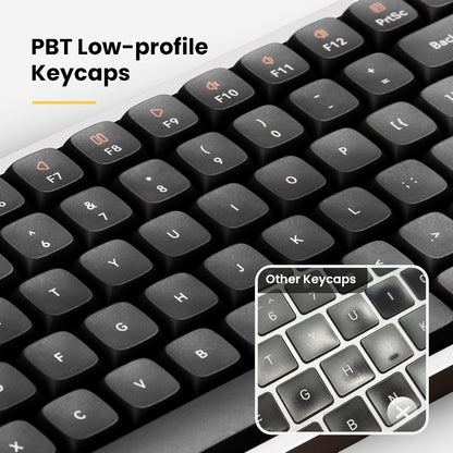 Teclado mecánico de Perfil bajo, 100 Teclas, Lofree Flow (CAJA DAÑADA)