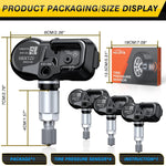 Sensor de presión de neumáticos TPMS, Aclong 4260730060.