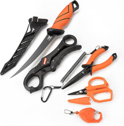 Kit de Herramientas de Pesca, KastKing SteelStream, 6 Piezas.