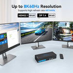 Conmutadores KVM, para triple monitor, 4 Puertos USB 3.0.