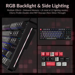 Teclado mecánico con cable Keychron C3/HE/TKL, interruptores magnéticos