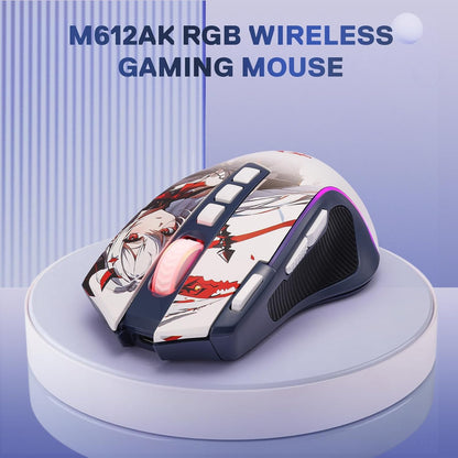 Mouse Gamer Redragon M612AK Pro RGB 8000 DPI Inalámbrico
