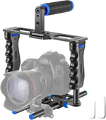 Kit de jaula para cámara, grabacion video, pelicula, NEWER.