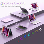 Funda protectora giratoria para iPad 10.2  360°