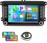 Radio estéreo de coche Android 13 2G+64G 7" (USADO)