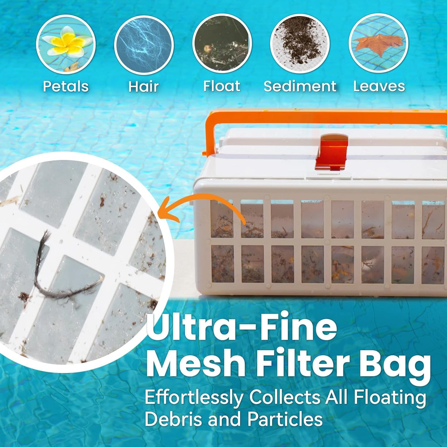 Limpiador automático robótico de piscina con energía solar, VIDAPOOL