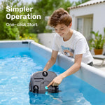 Robot Limpia Piscinas Gosvor Inalámbrico 90 Min 860 Pies² Detalle