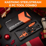 Kit de Herramientas de Pesca, KastKing SteelStream, 6 Piezas.