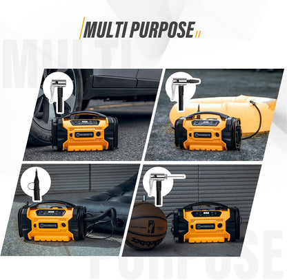Compresor de aire Portátil WORKSITE 160 PSI 12V