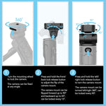 Trípode AODELAN Control Remoto Sony Vlogging Grip