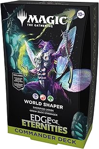Mazo de comandante de Magic: The Gathering Edge of Eternities World Shaper
