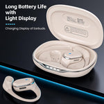 Auriculares inalámbricos de oreja abierta, IPX7 impermeables.