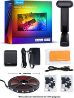 Govee Envisual TV Tira LED T2 Con Dual  75-85 Pulgadas