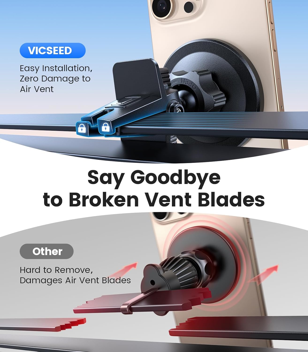 Soporte magnético para teléfono MagSafe VICSEED