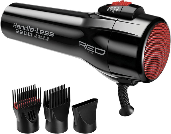 Secador de cerámica y turmalina Red by Kiss 1875W