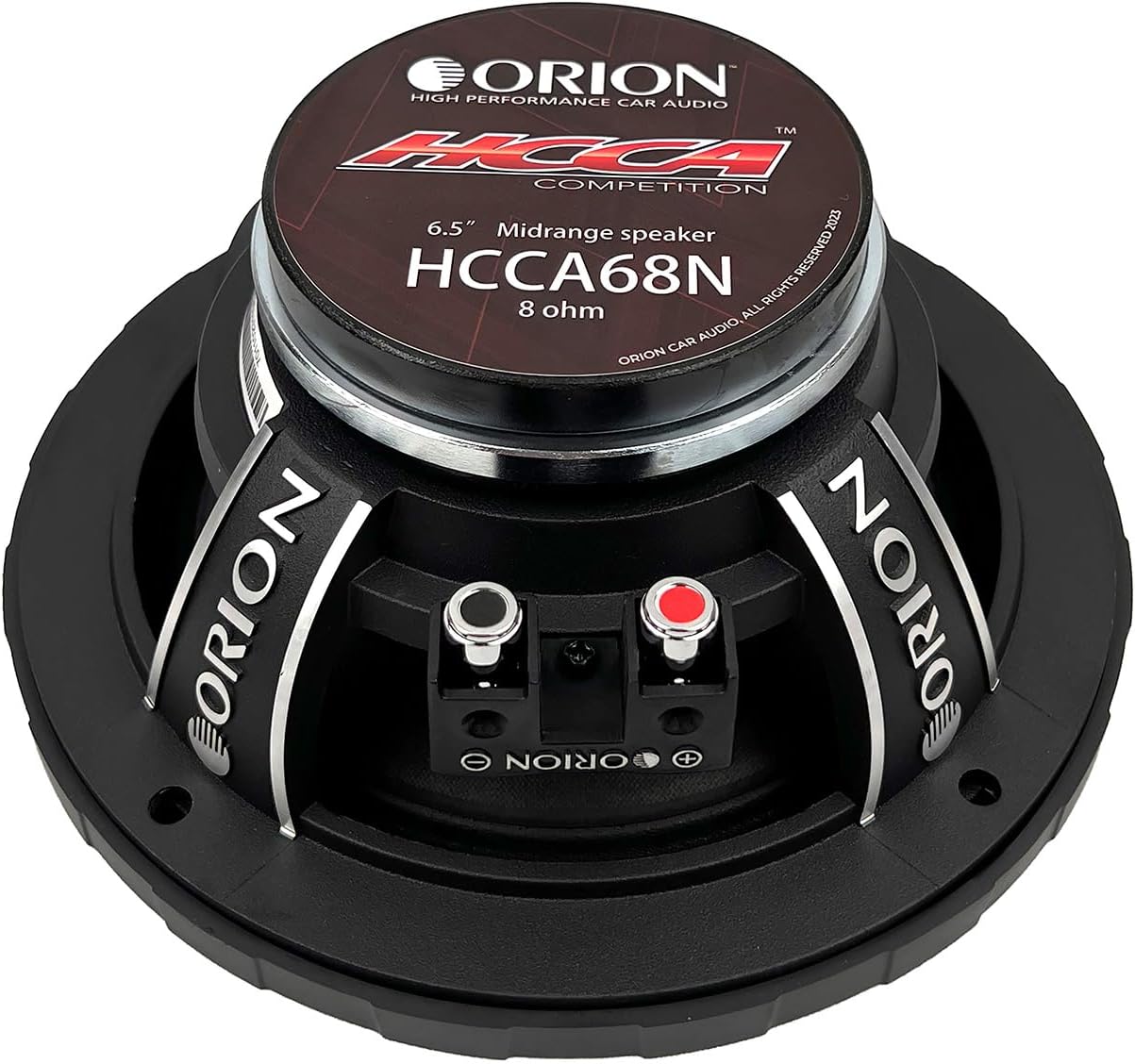 Bocinas 6.5", 8 ohmios, estéreo profesional audio, ORION.