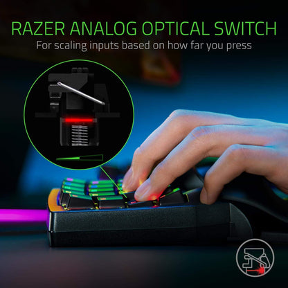 Razer Tartarus Pro Keypad Gamer Óptico Negro