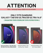 Funda Teclado  compatible Galaxy Tab S10/S9 Ultra 14.6″