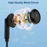 Auriculares tipo C con cable USB C ESC01