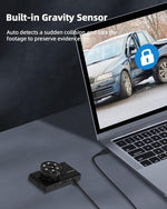 Cámara frontal para salpicadero,de tablero con tarjeta SD de 32 GB.