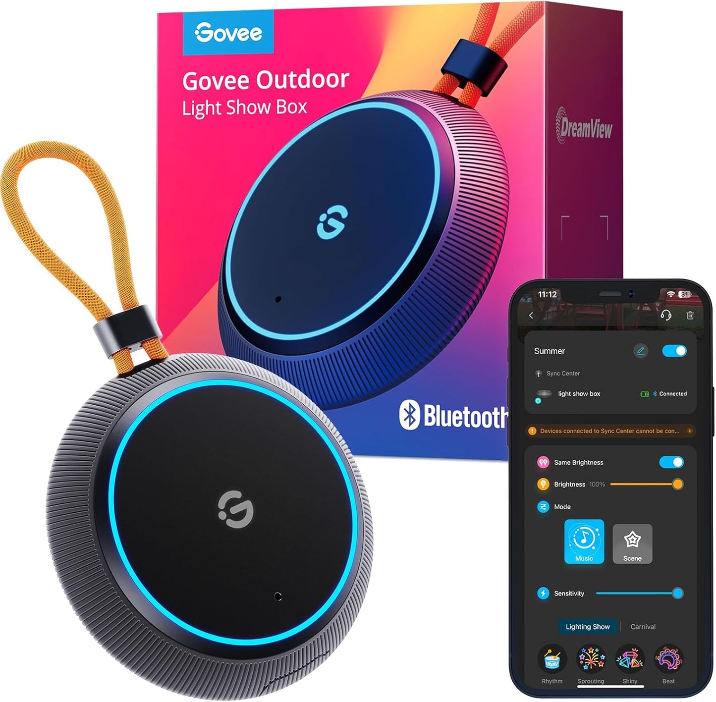 Govee - Caja de exhibición de luz para exteriores.