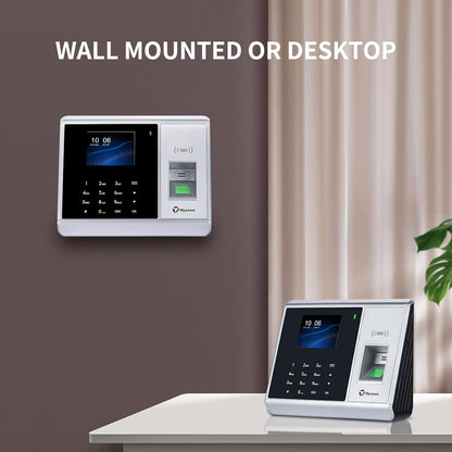 Reloj de control de tiempo, biométricos de huellas dactilares Hysoon USADO
