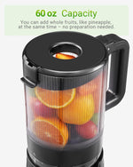 Extractor Prensado Frío Tuumiist Boca Extra Grande 13.5cm