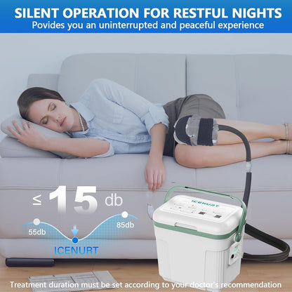 Máquina de terapia fría con temporizador programable, Icenurt