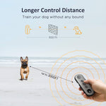 PATPET Collar de choque para perro con control remoto.(DETALLE)