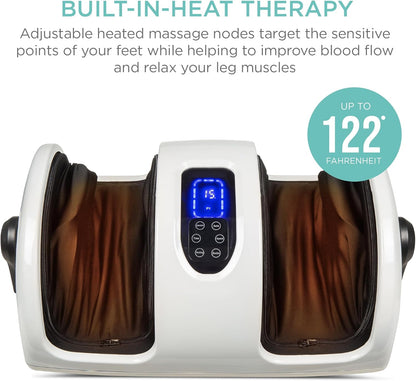 Masajeador de pies Shiatsu, BCP, amasamiento profundo (USADO) BLANCO