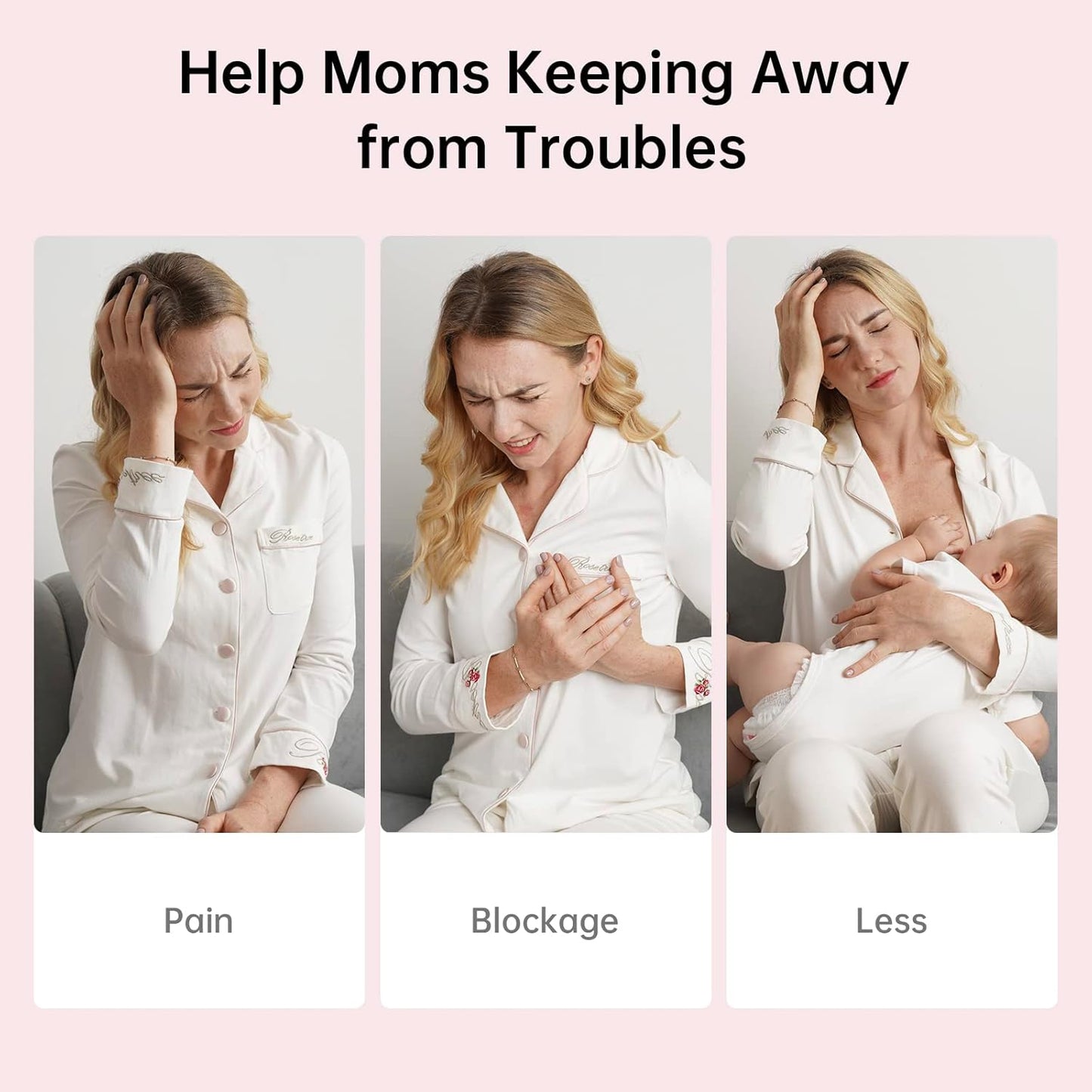 Extractor de leche eléctrico portatil manos libres  TSRETE