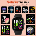 Reloj de seguimiento de actividad física con frecuencia cardíaca.