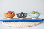 Juego De 6 Cuencos de Postre Porcelana 10oz Set 6 Colores