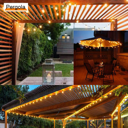 Guirnalda de luces, Sufeimas, solar 30 mts aprox. impermeables IP44.
