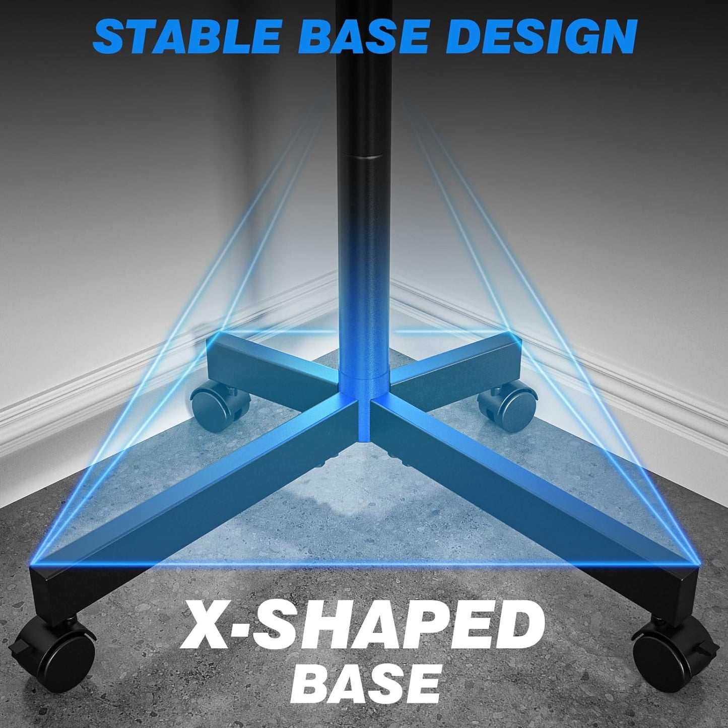 Soporte de TV con ruedas para televisores de pantalla de 23 a 60", MT2004