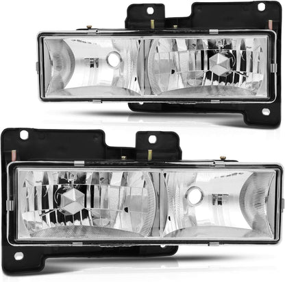 Conjunto de faros delanteros para Chevrolet / Suburban. Weelmoto