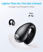 Auriculares de conducción ósea Bluetooth inalámbricos fitness