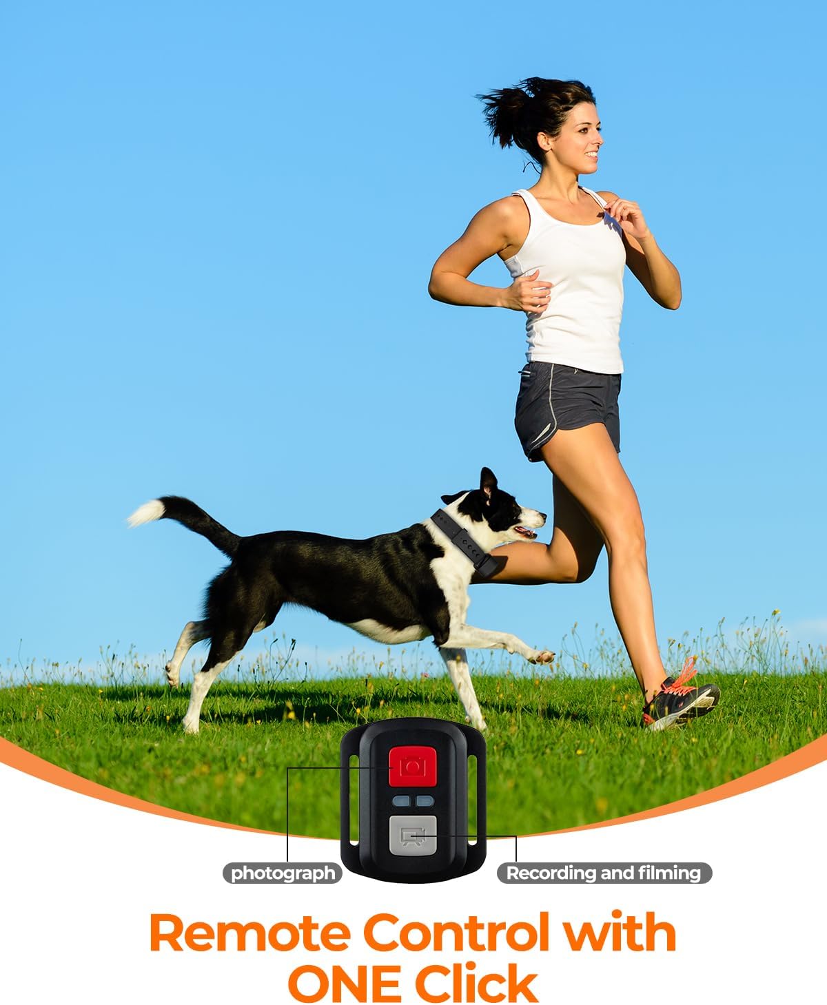 Collar de rastreador de mascota 4K, con WiFi para gatos y perros