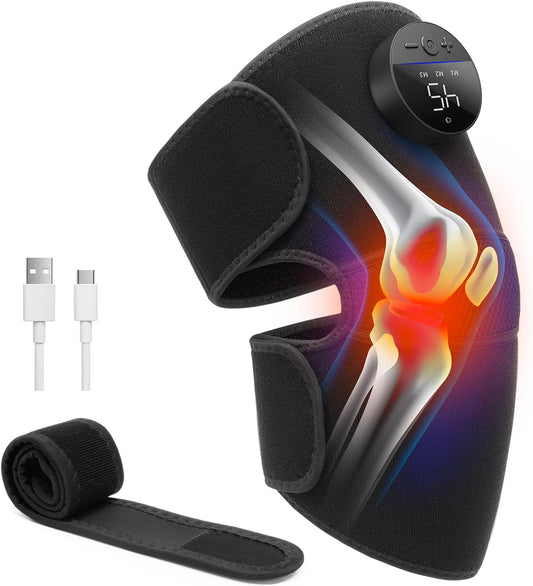 Medcursor Masajeador de rodilla calentado 3 en 1